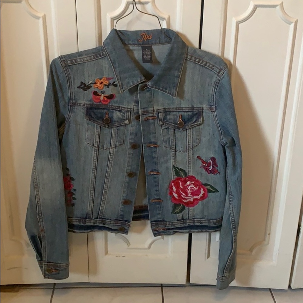 Embroidered Jean Jacket